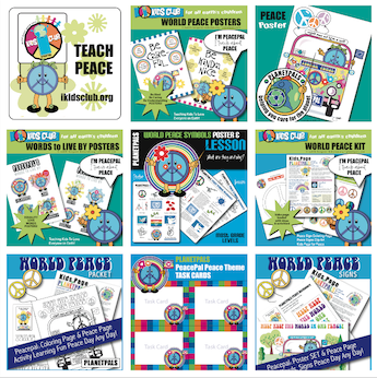 Planetpals peace activities teachers pay teachers