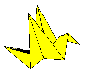 peace crane origami