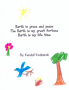 earthday haiku haiga 