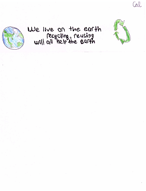 earthday haiku haiga 