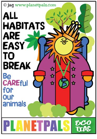 Learn about Endangered Species from KingDom - One of the Planetpals! 