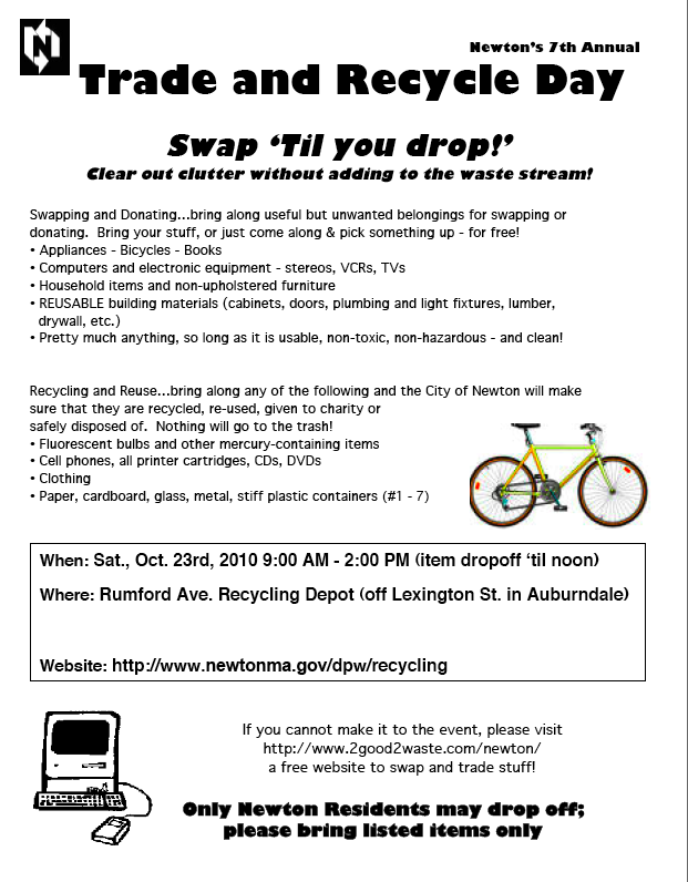 swap flyer