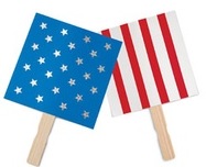 recycle paper fan kids craft