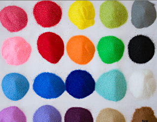 coloring sand