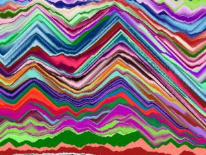 coloring sand make a picture