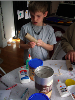 make a recycle craft robot