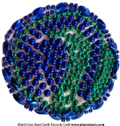 mardi gras earth recycle Craft