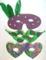mardi gras recycle craft kids