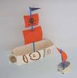 milk bottle boat