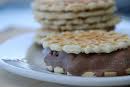 pizzelle ice cream sandwich