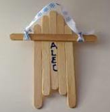 popsicle stick sled