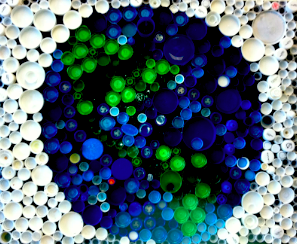 recycled bottlecaps earth project