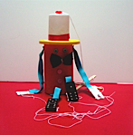 recycle puppet craft using recycled materials