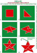origami star