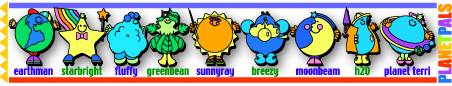 planetpals earth friendly licensed characaters